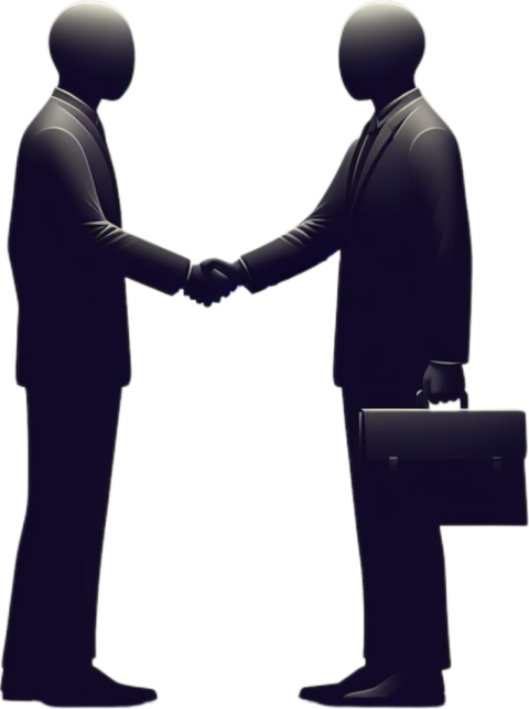 Client Deal, Business Deal, Businessman make deal, Ai Png