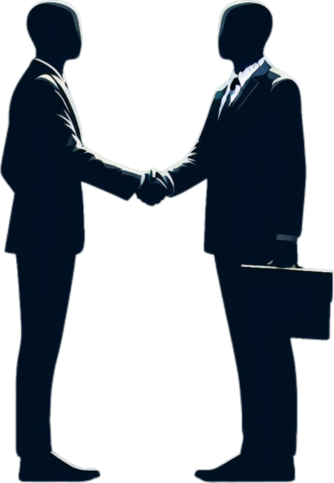 Young Businessman Handshake, Business Handshake PNG Image, Ai Png,